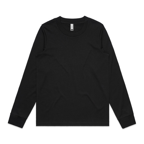 BLACK wo's-dice-l/s-tee-black